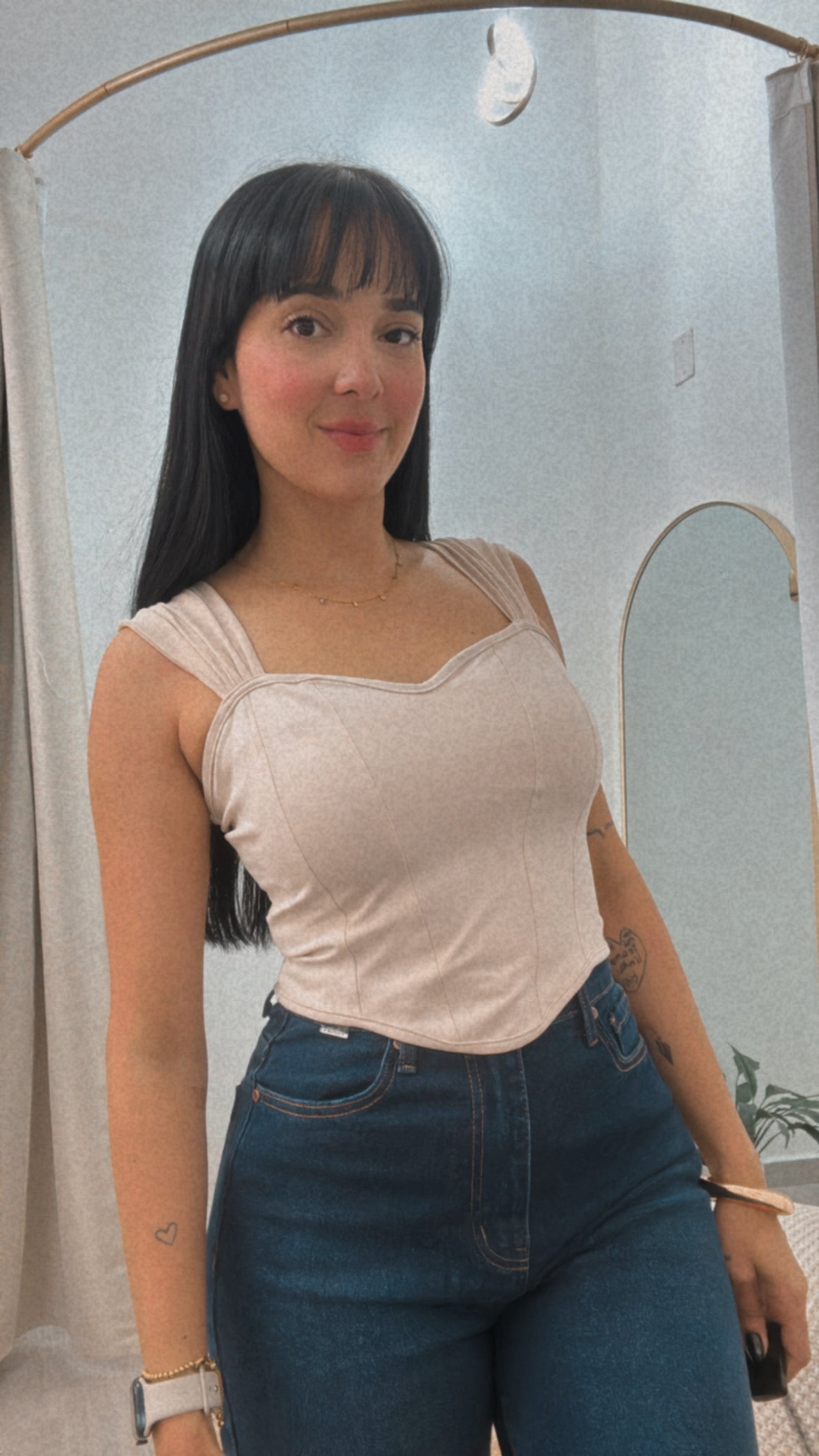 Ely Camel Top