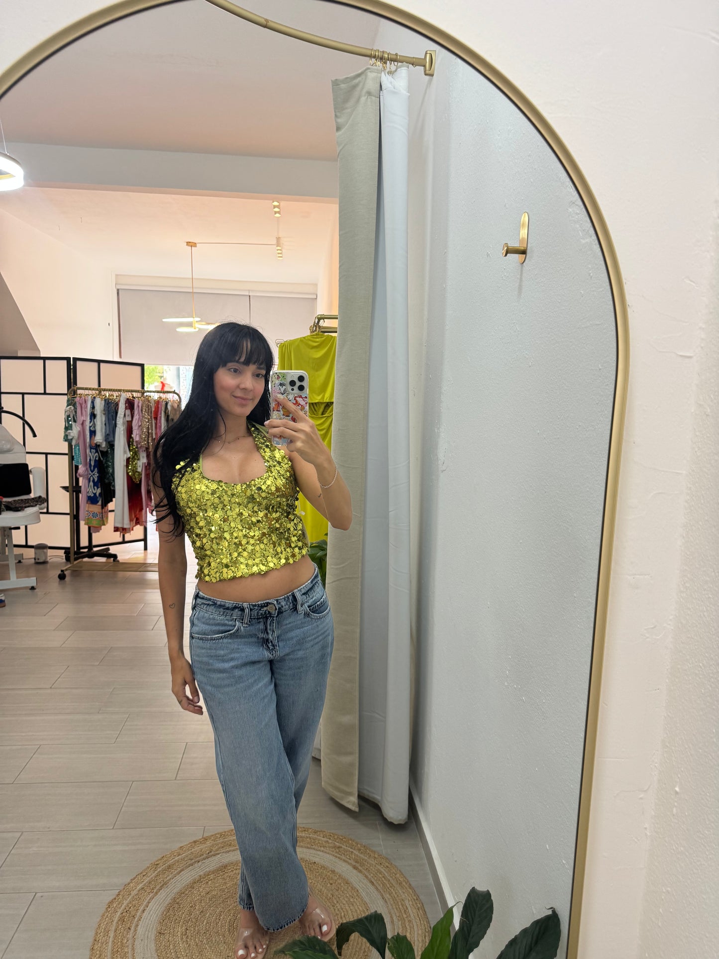 Halter Top Green