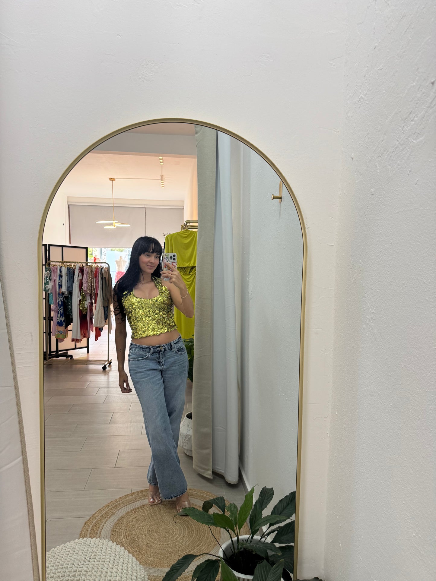Halter Top Green