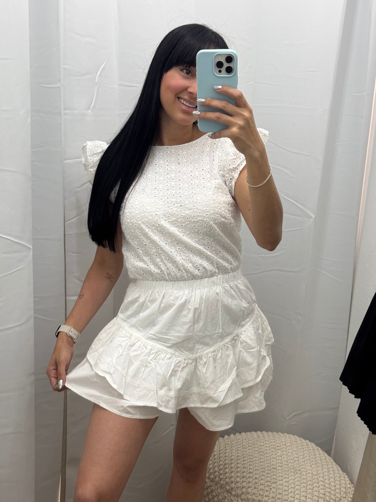 White Romper