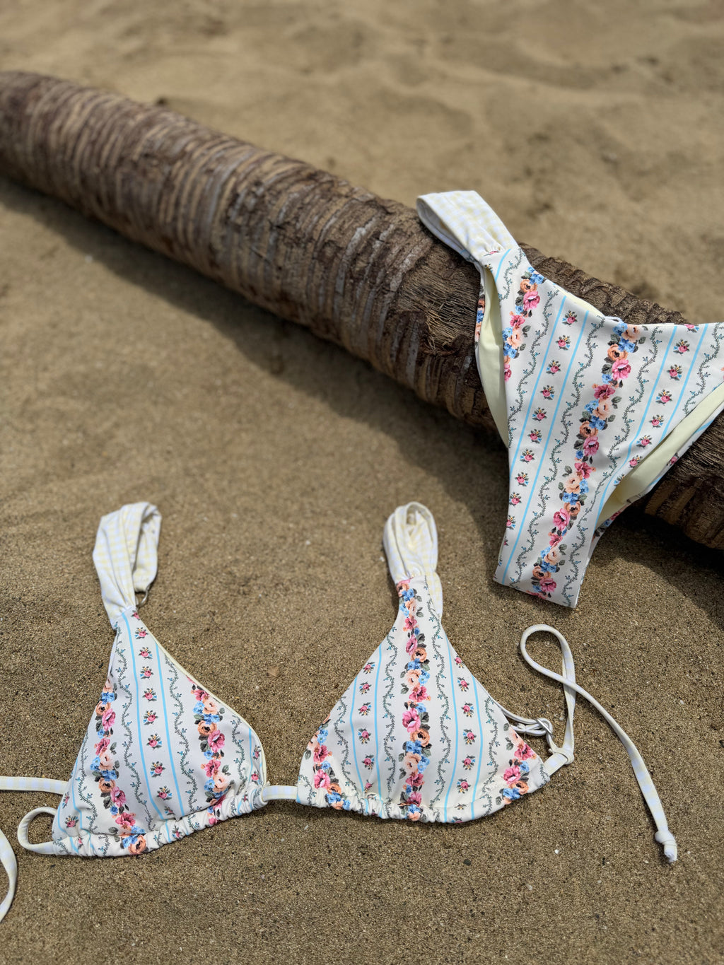 Golden Garden Bikini Set