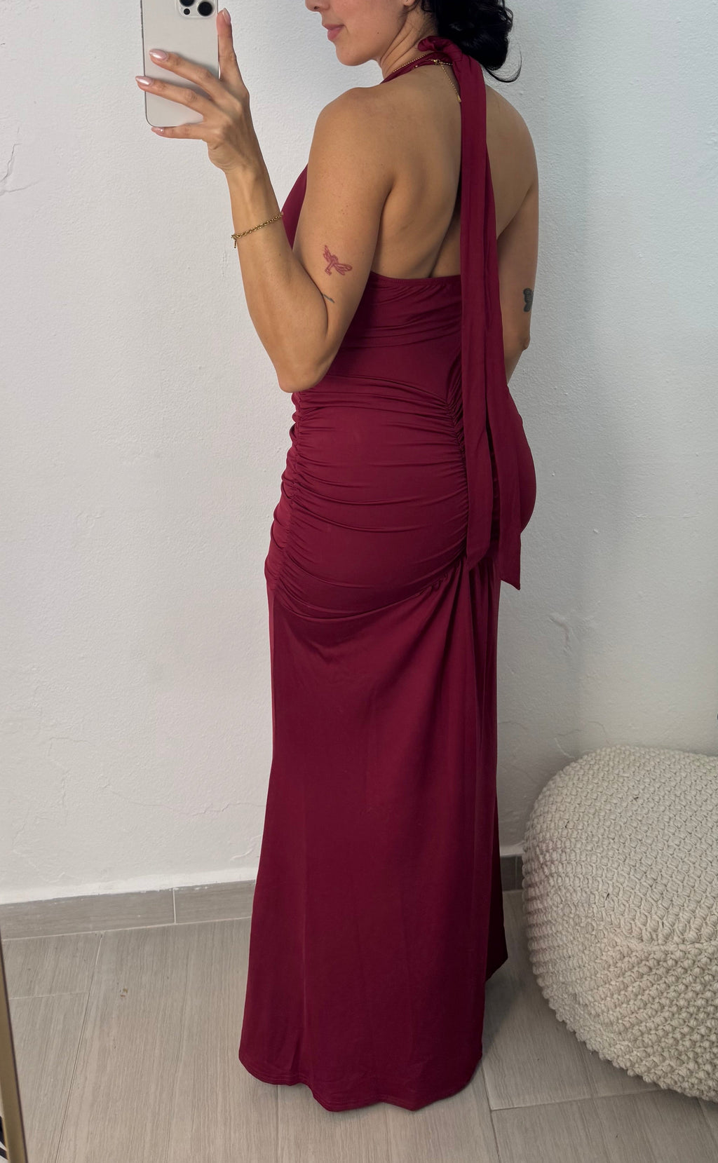 Ruched Maxi Dress