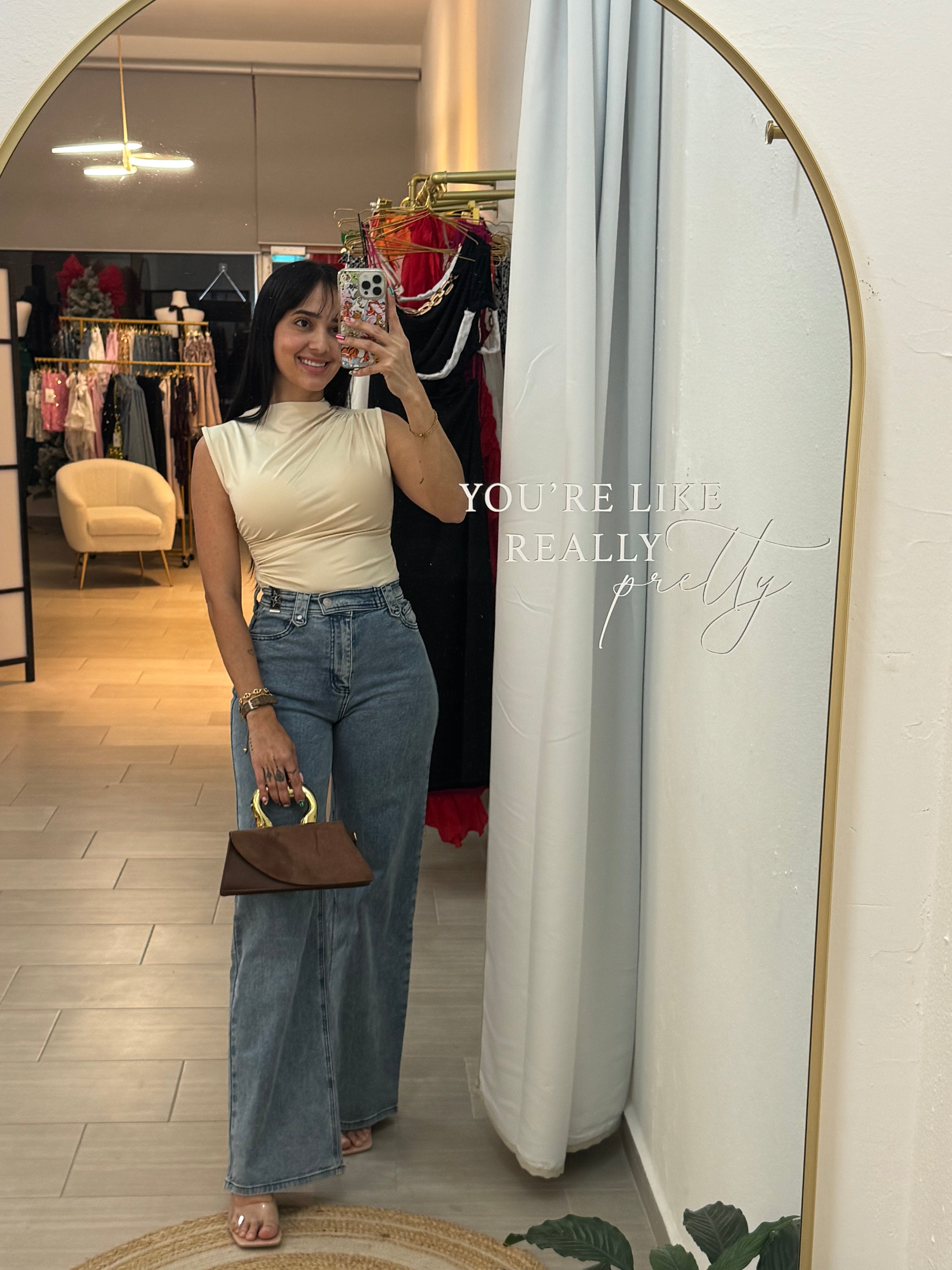 Apricot Blouse