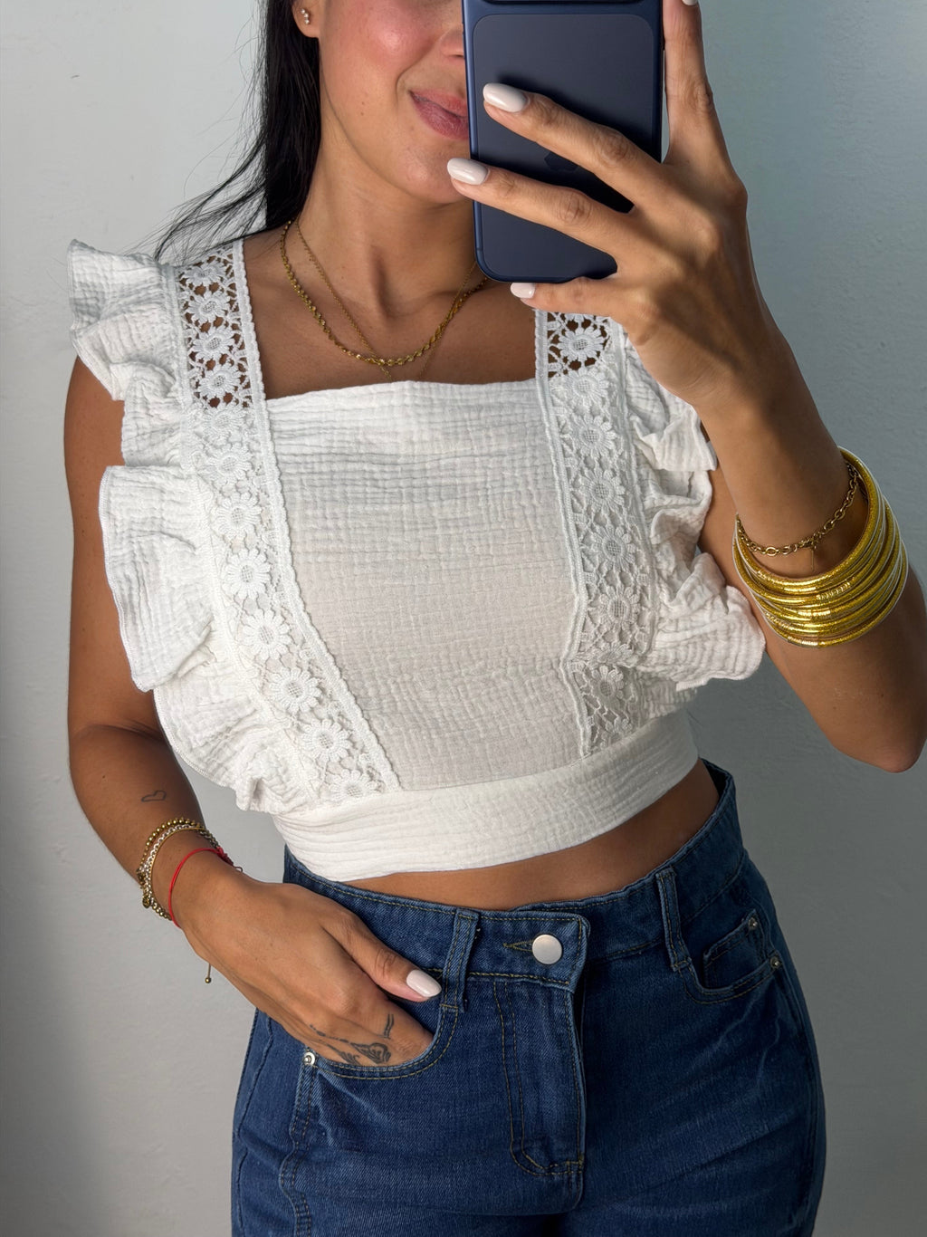 White Flower Top