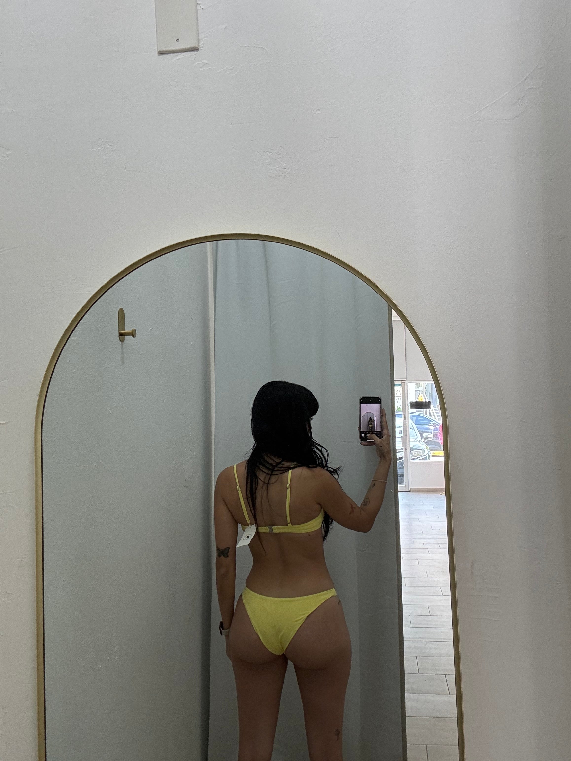 Yellow Crush Bikini Set