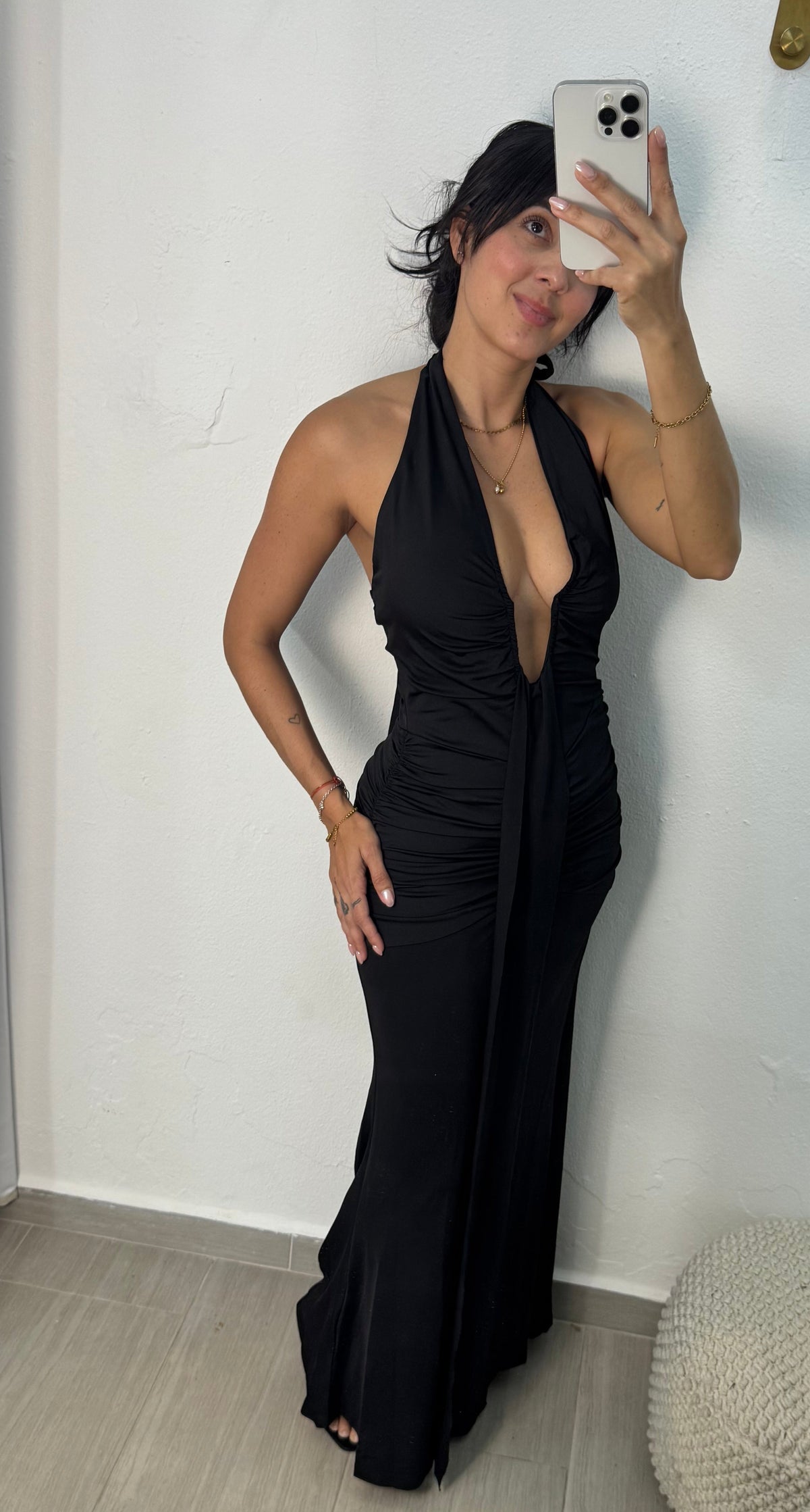 Ruched Maxi Dress