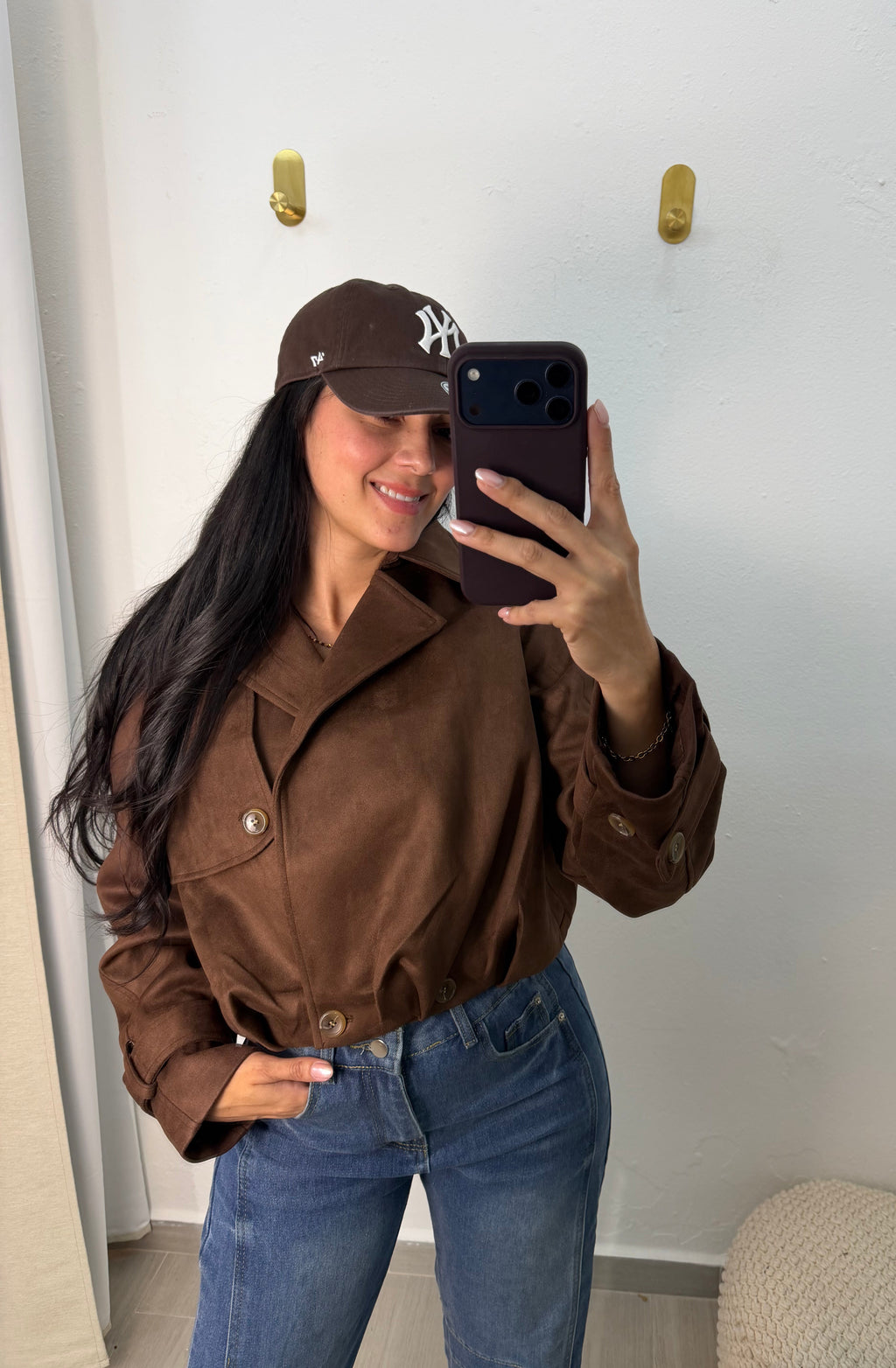Brown Cargo Jacket