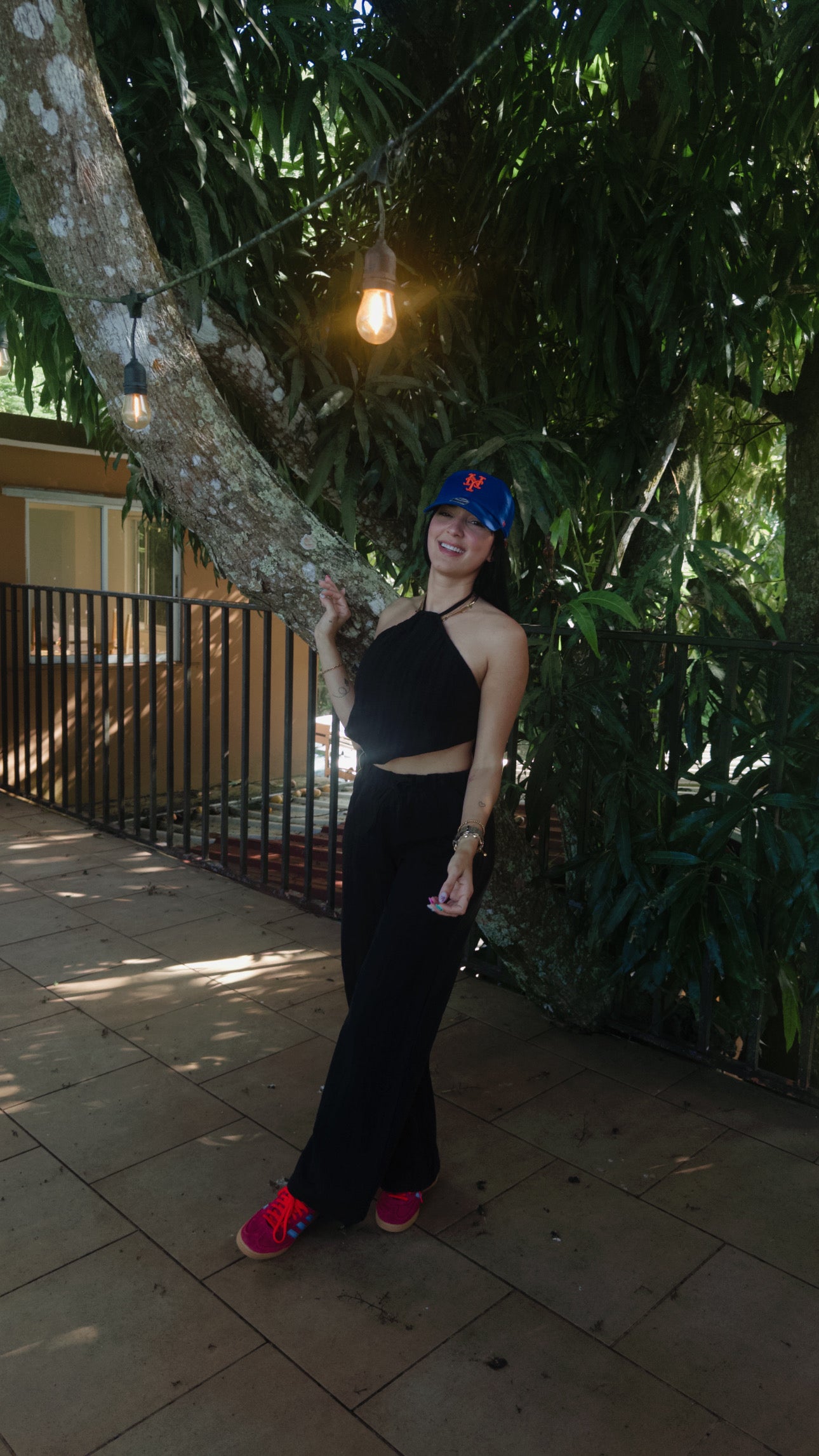 Black Long Pant Set Adelain