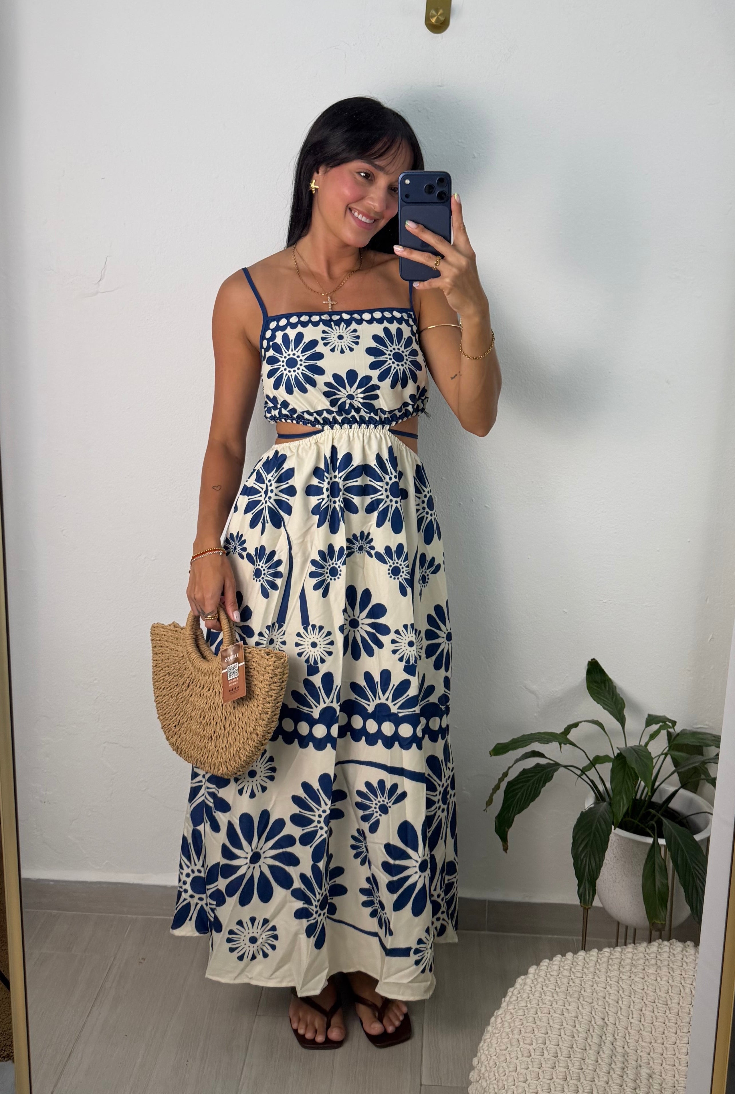 Flower Dress Blue