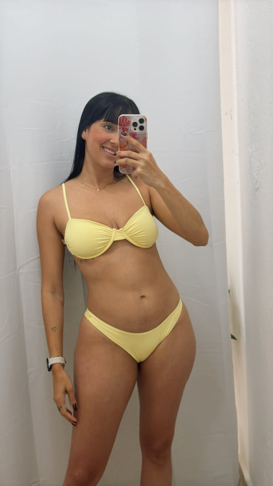 Yellow Crush Bikini Set