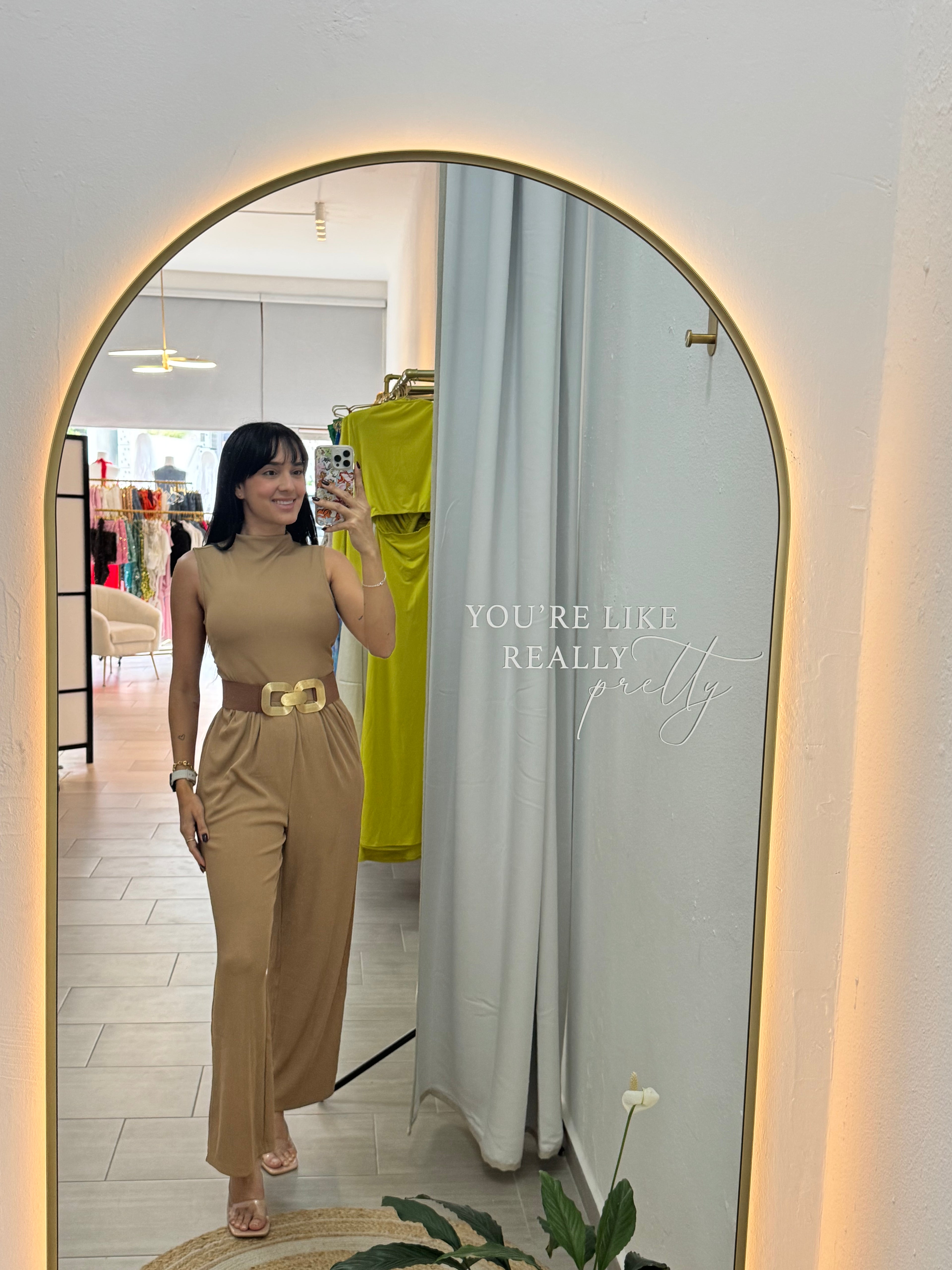 Jessy Camel Overall