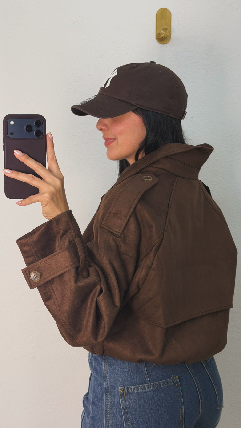 Brown Cargo Jacket