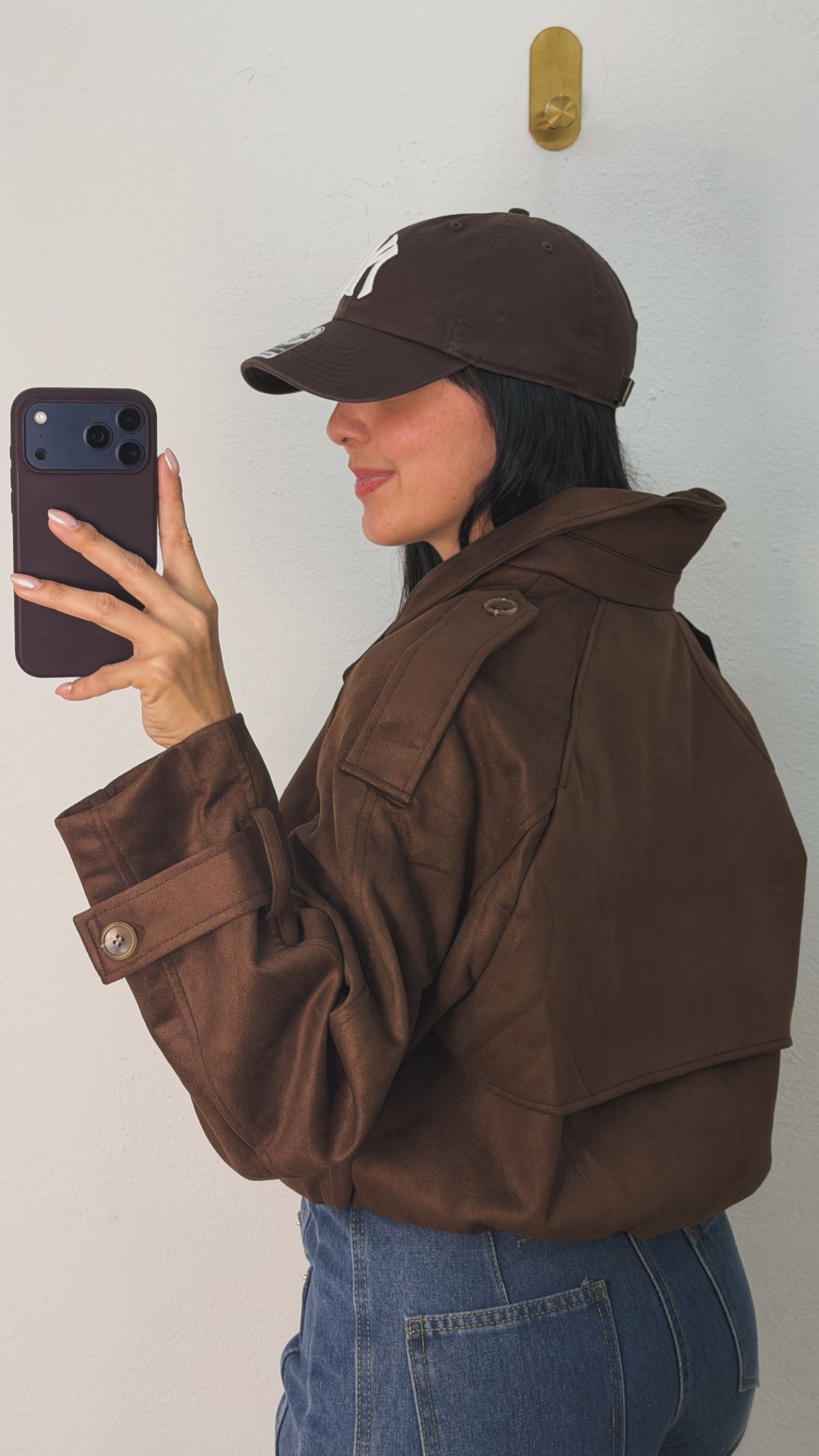 Brown Cargo Jacket