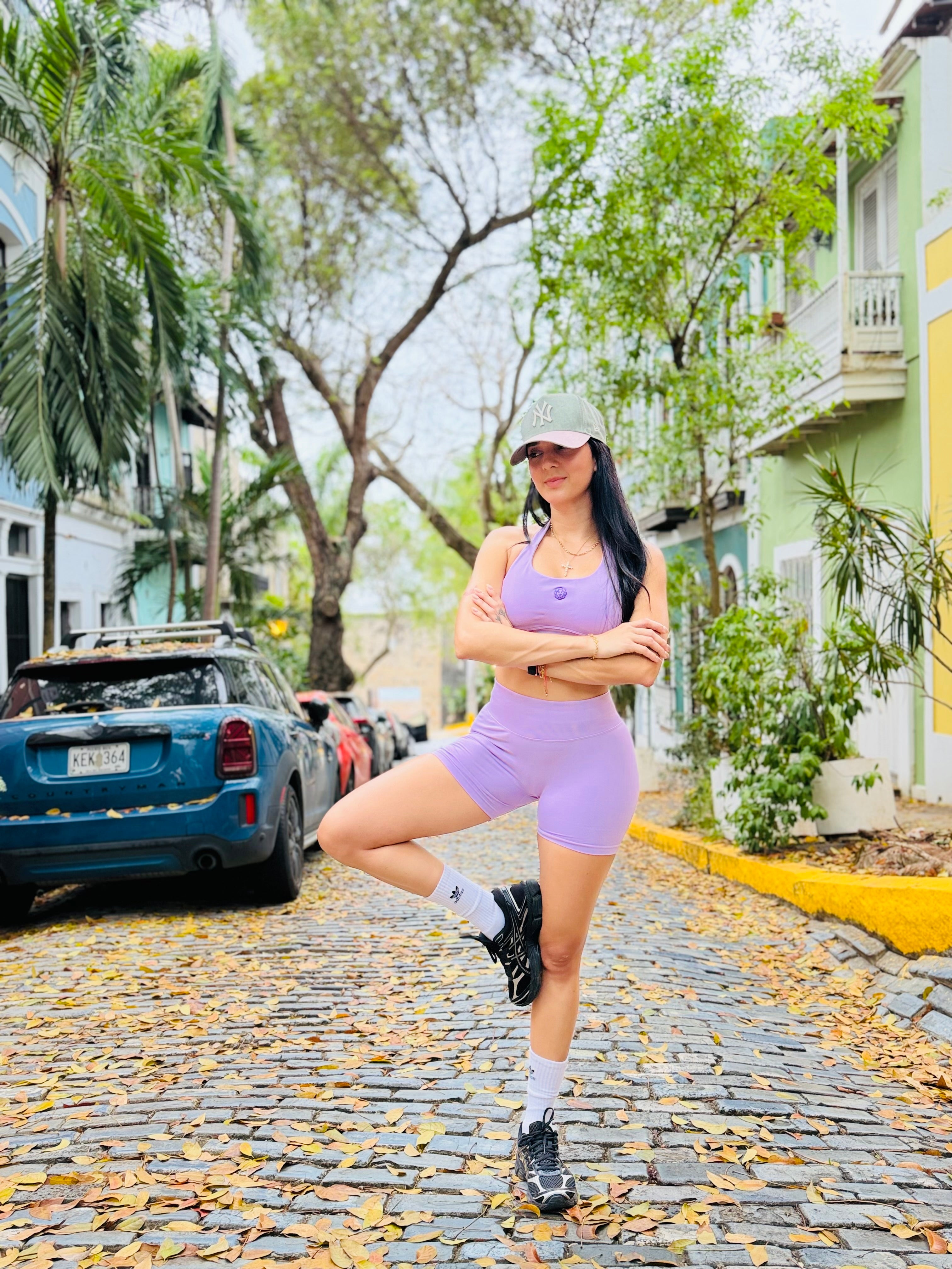 APEX: Lavanda Short Set