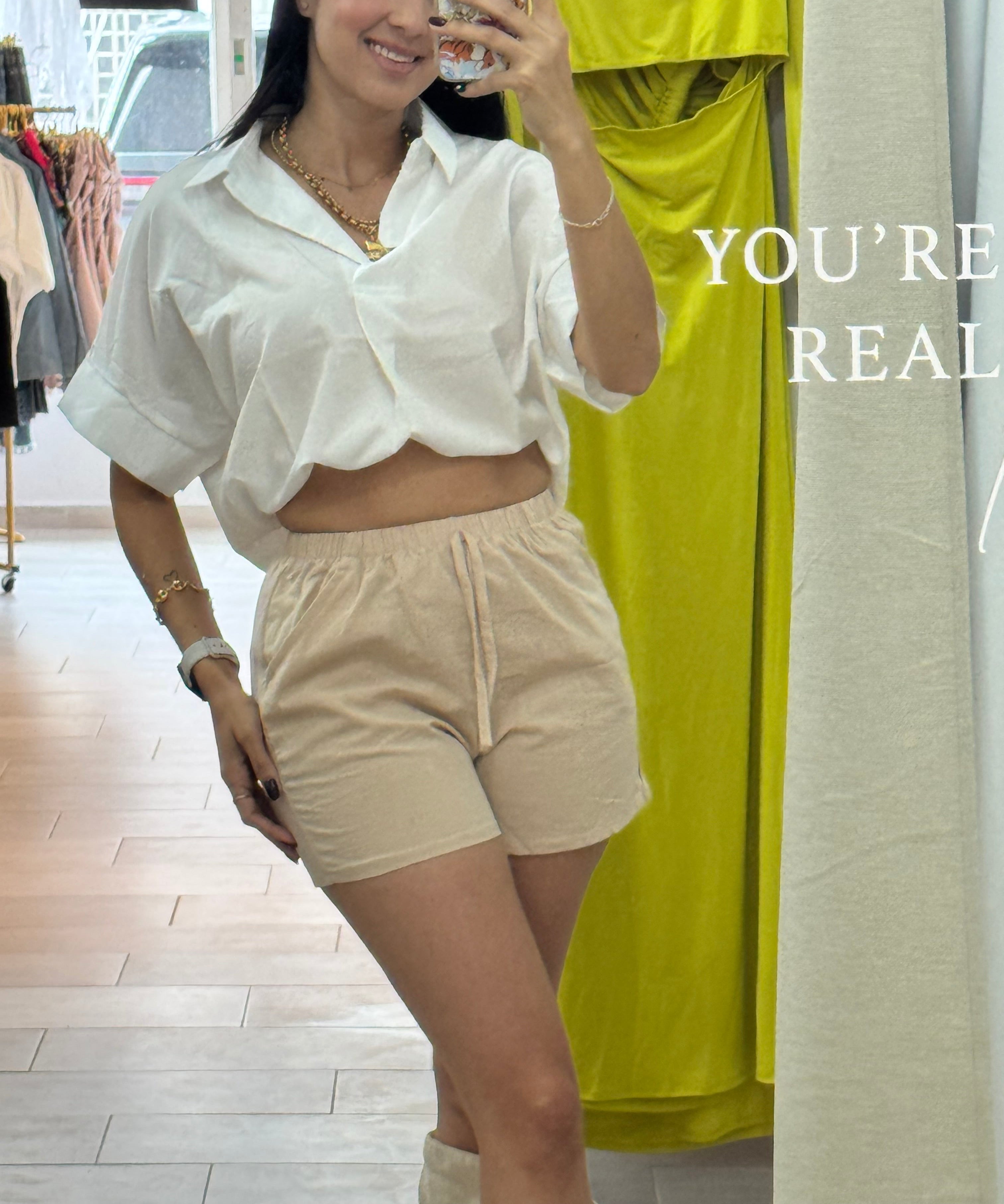 Casual Short Khaki