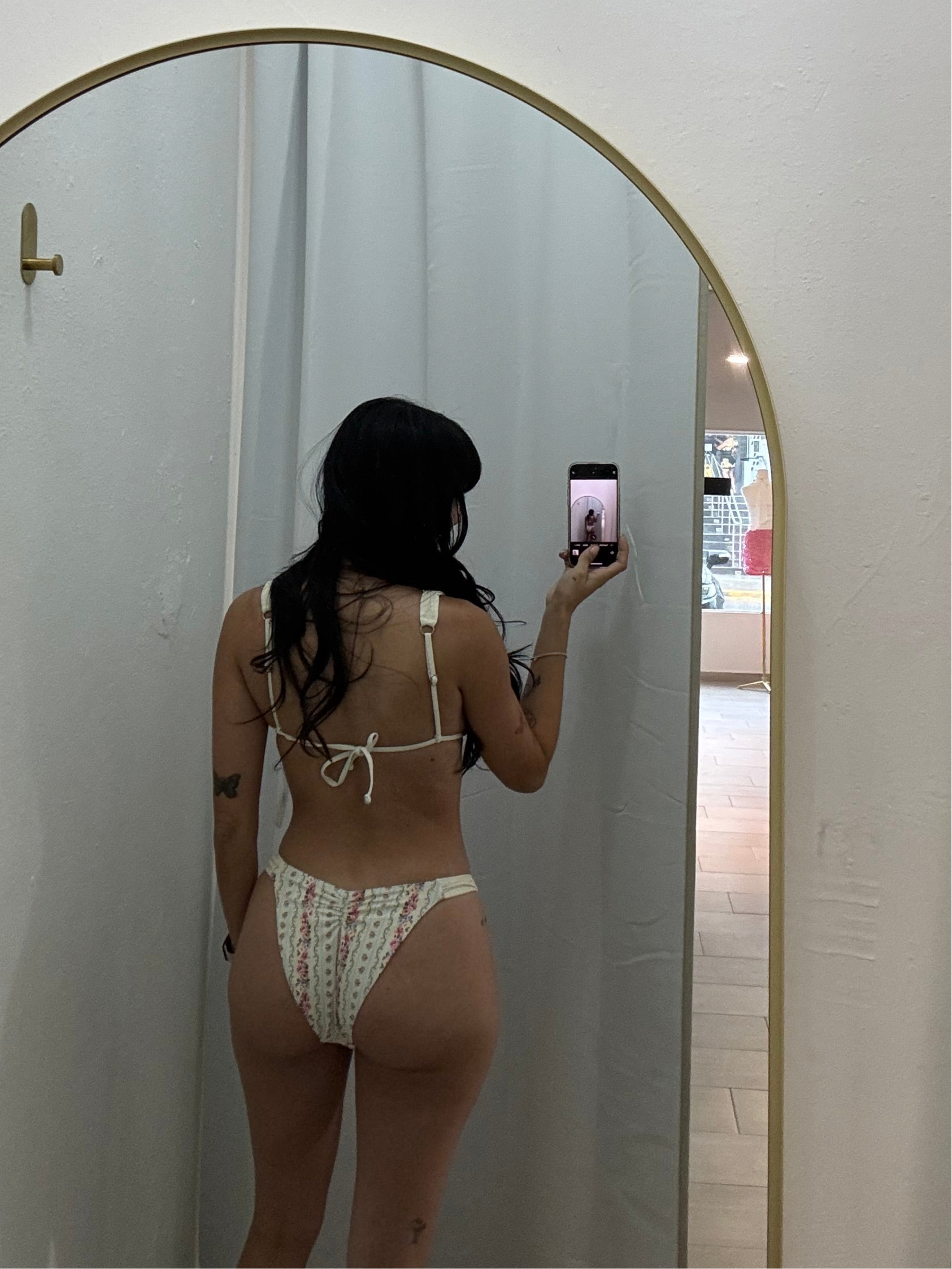 Golden Garden Bikini Set