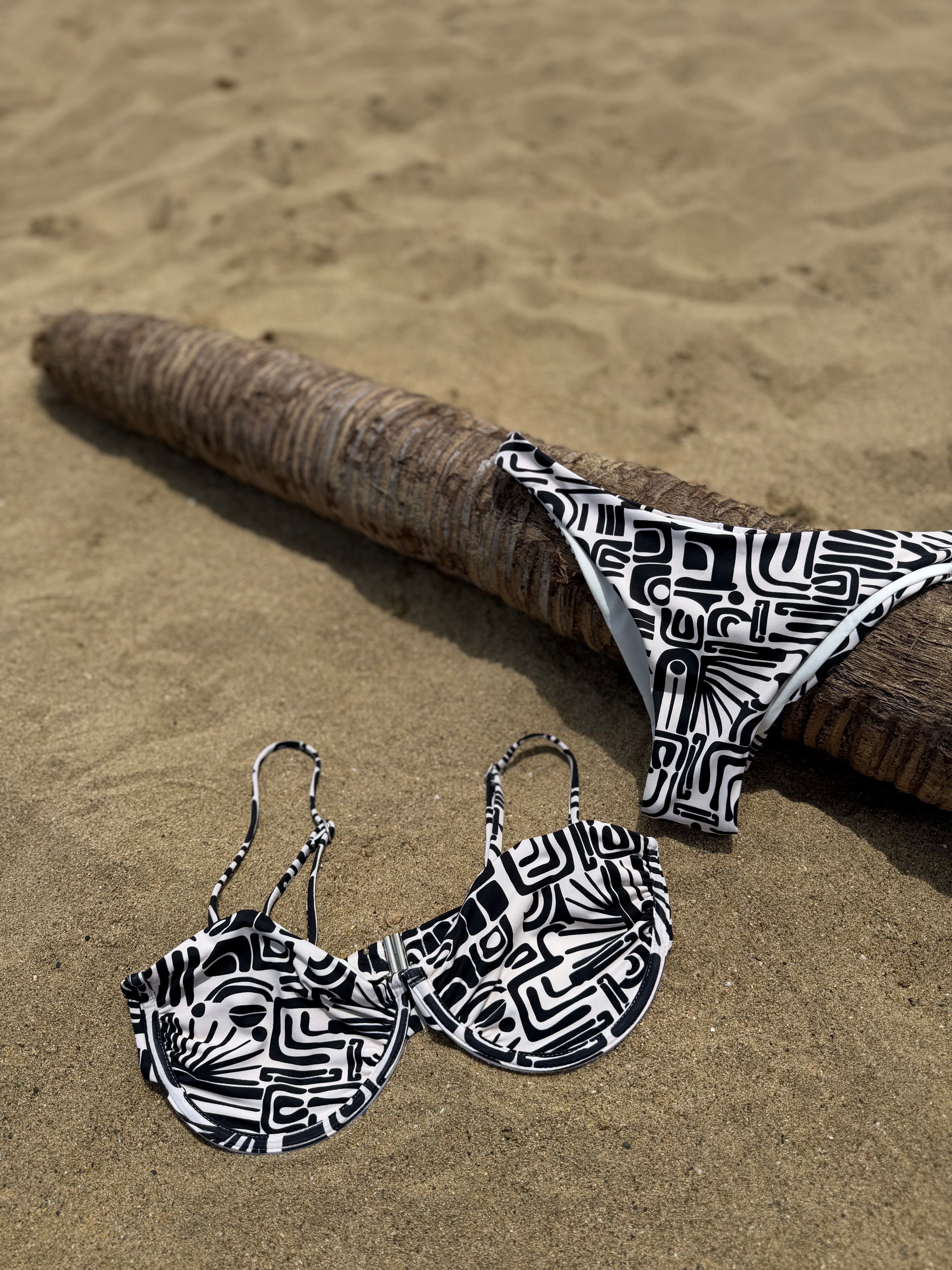 Pure Pattern Bikini Set
