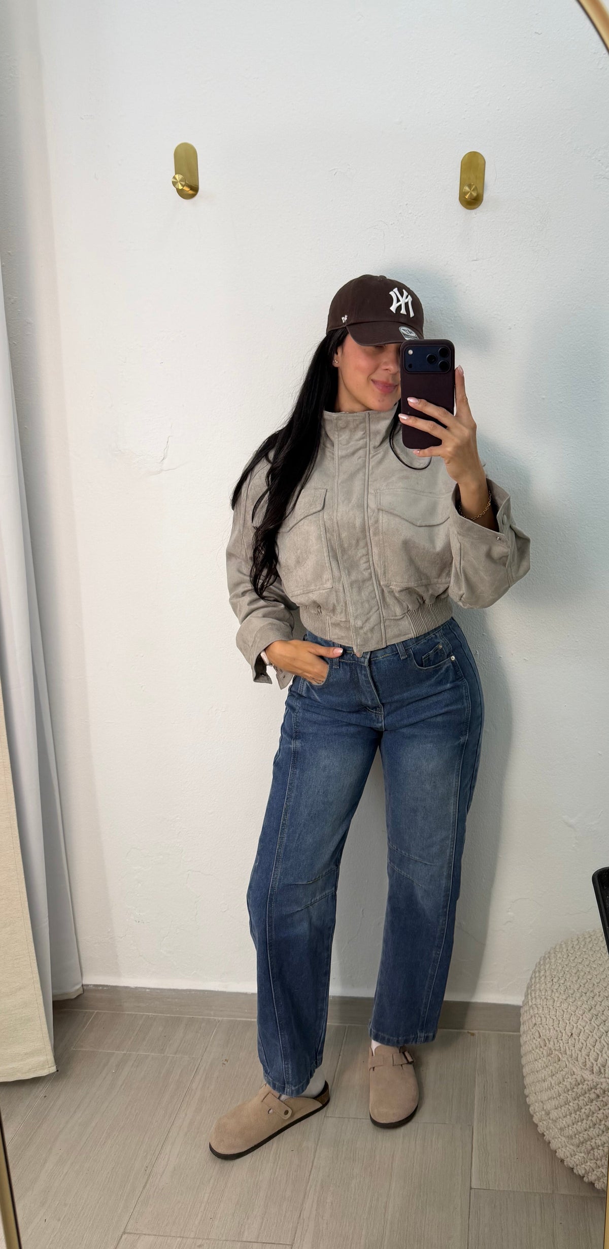 Light Grey Zip Jacket