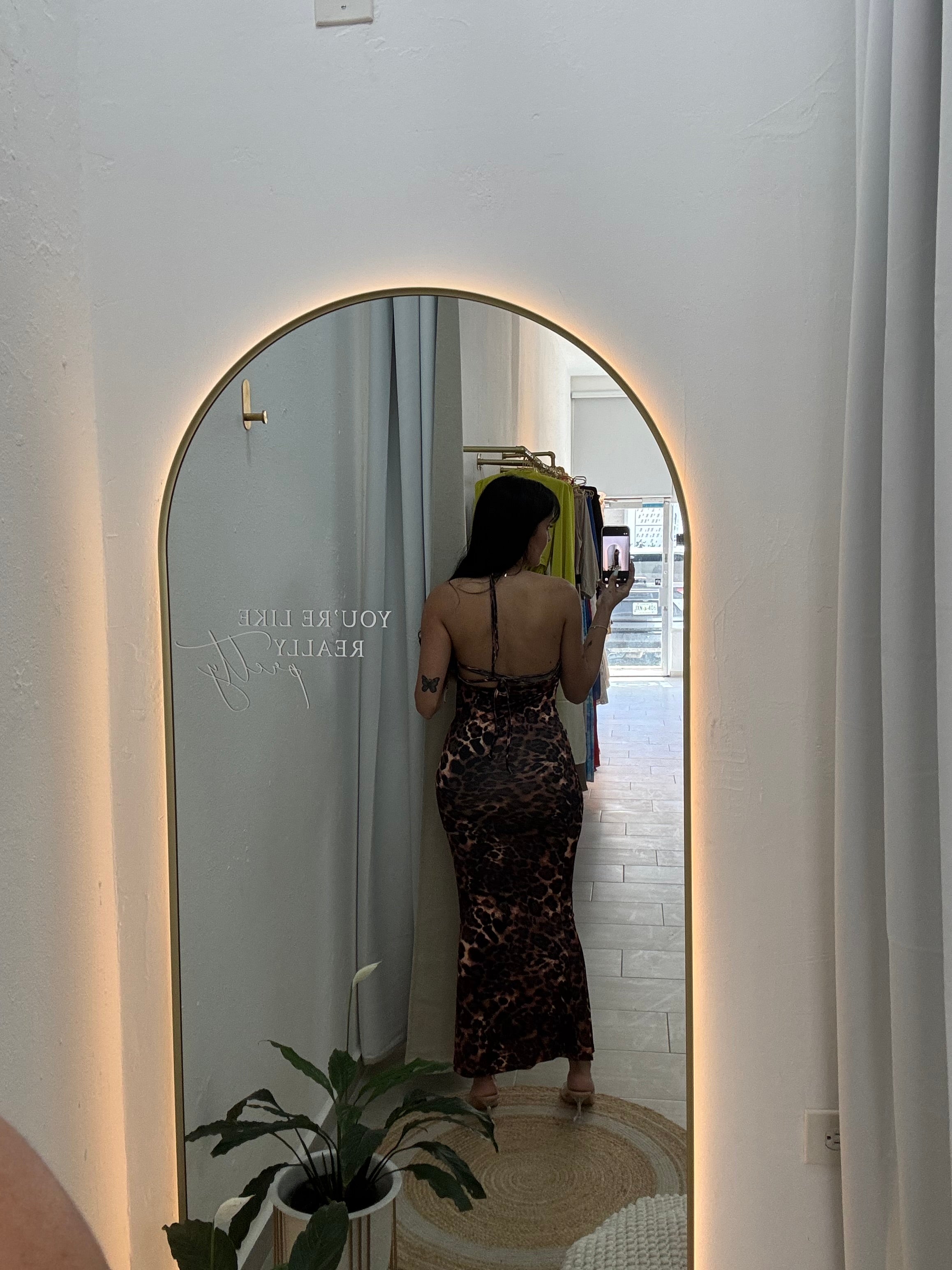 Leopard Long Dress