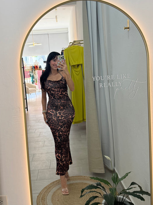 Leopard Long Dress