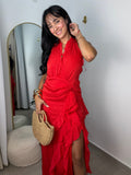 Maxi Dress Red