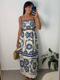 Flower Dress Blue