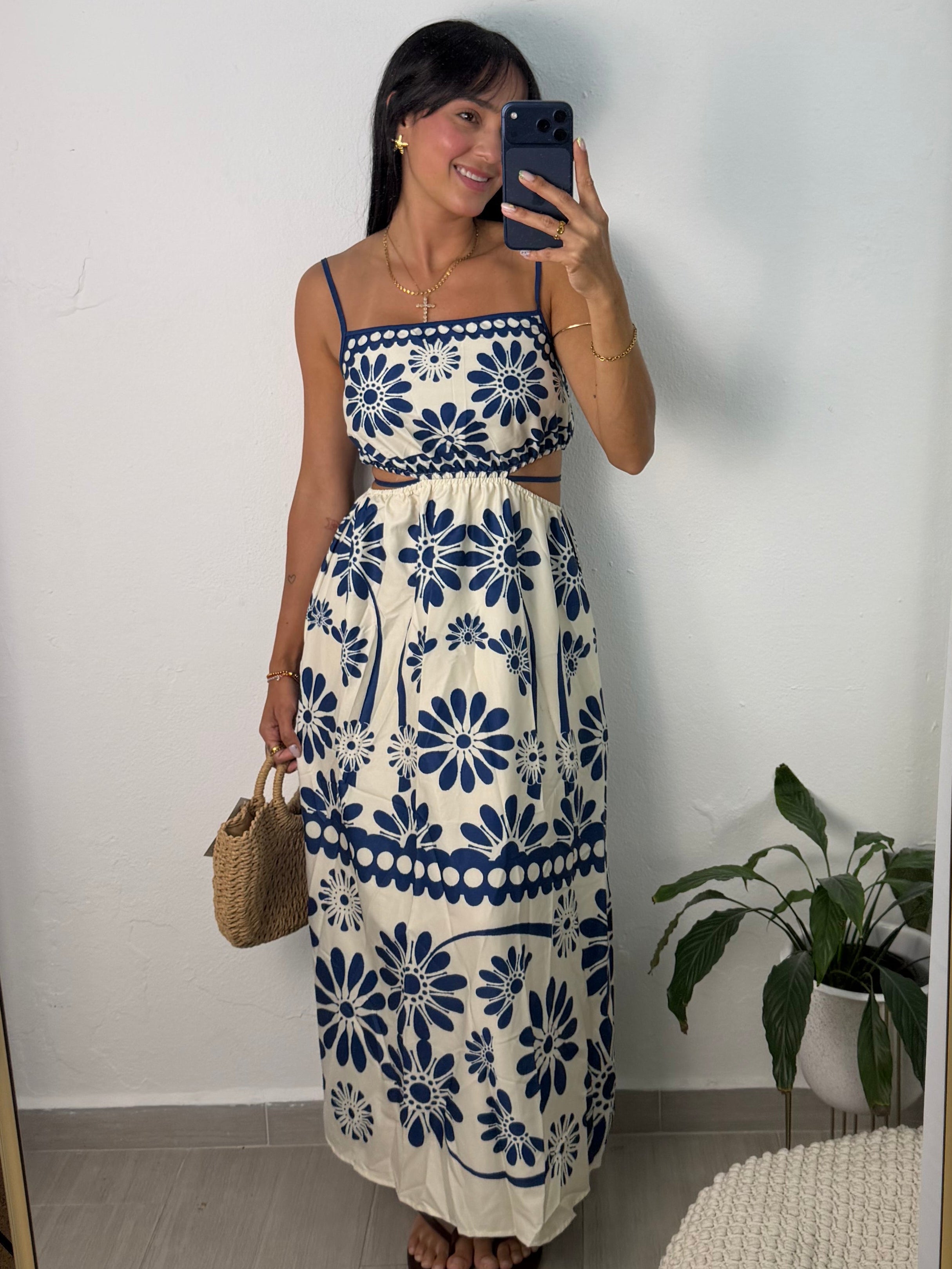Flower Dress Blue
