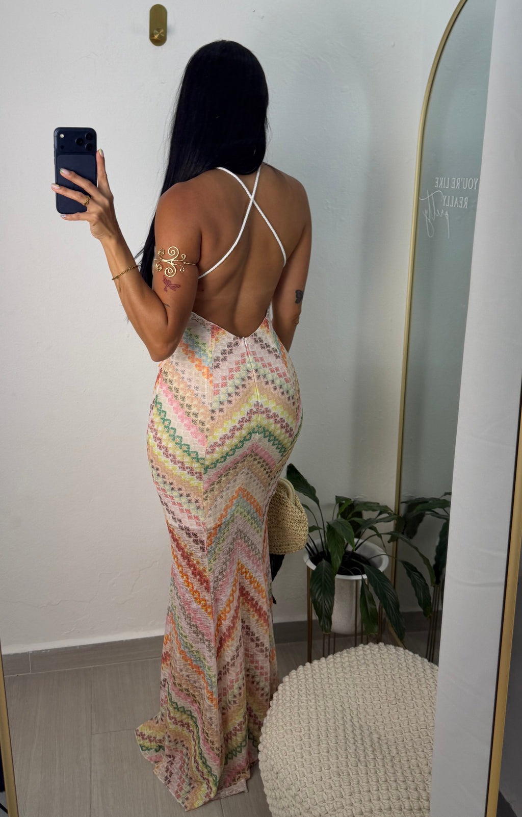 Summer Stripes Maxi Dress