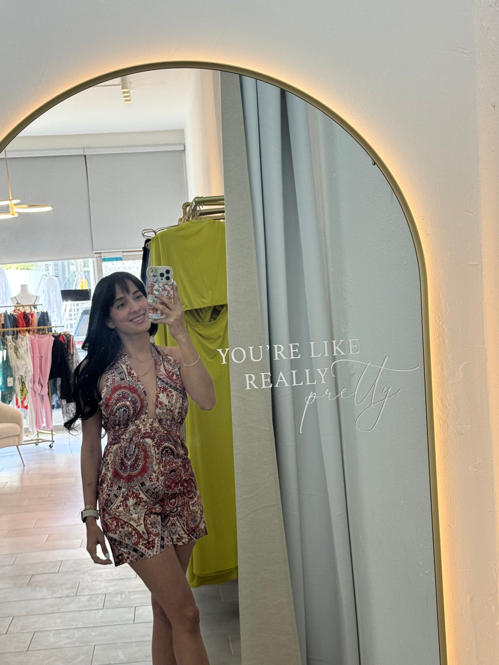 Red Casual Romper