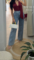 White and Gold Bag