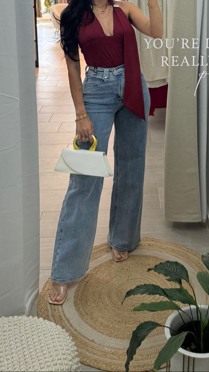 White and Gold Bag