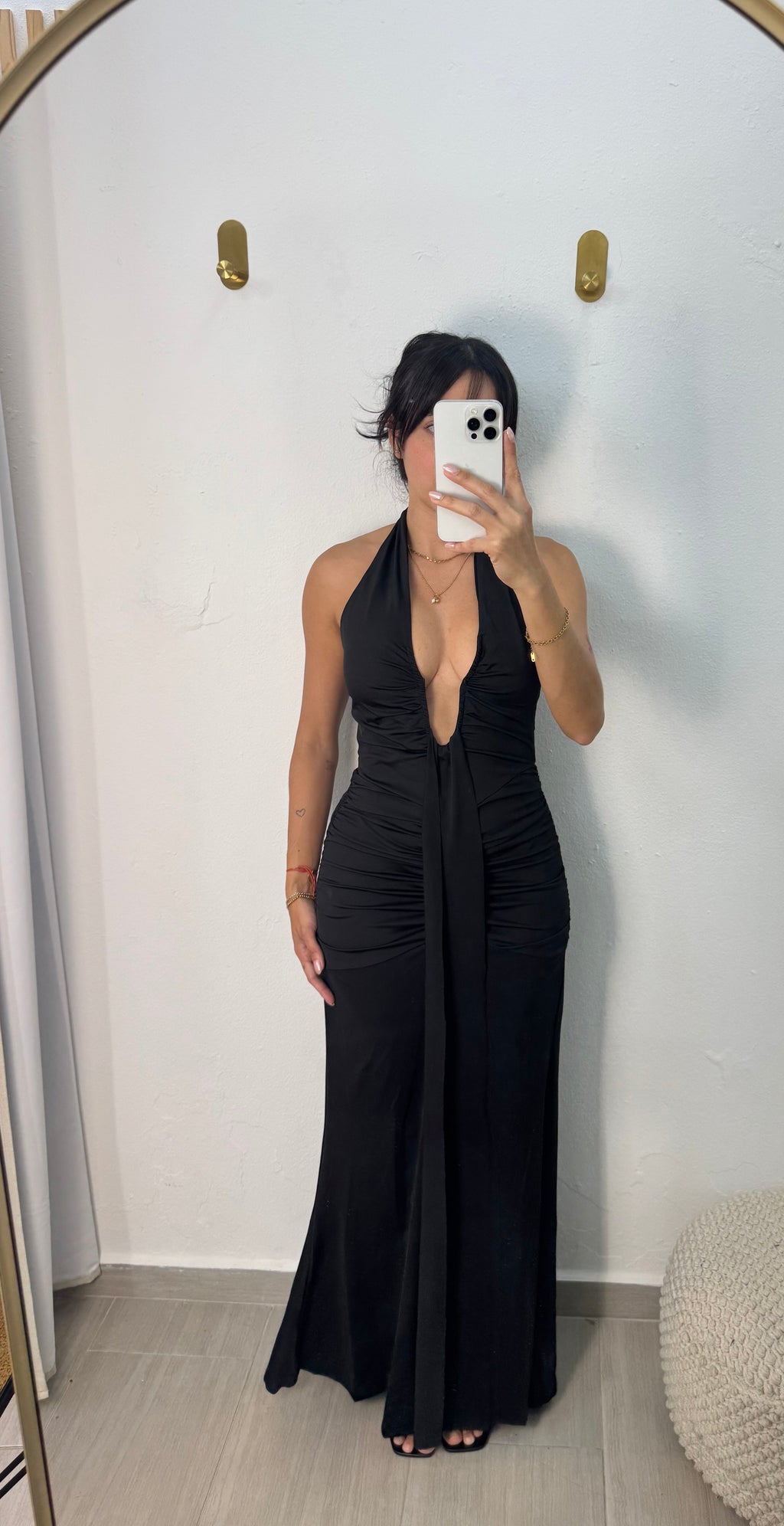 Ruched Maxi Dress