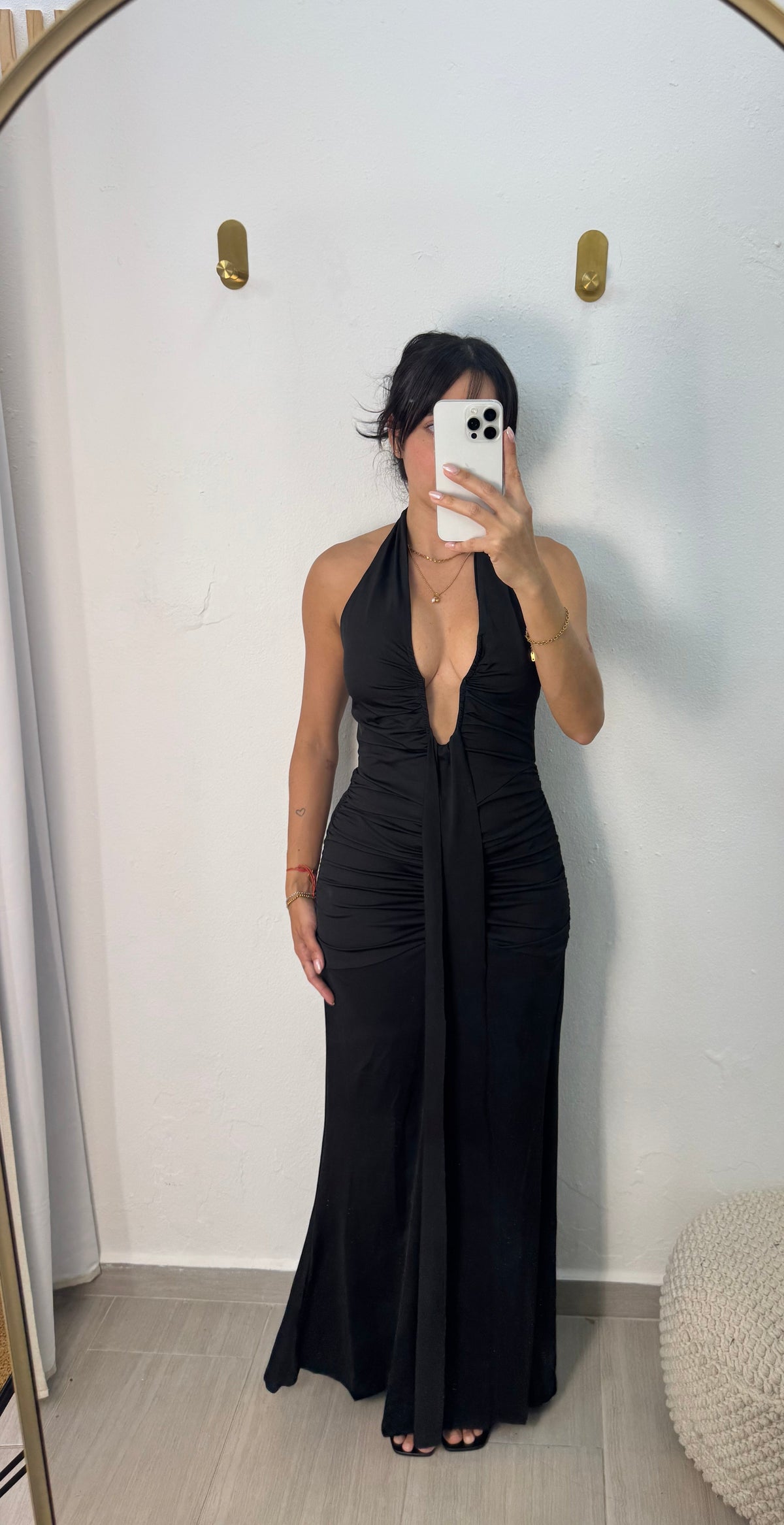 Ruched Maxi Dress