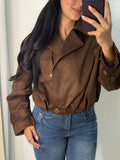 Brown Cargo Jacket