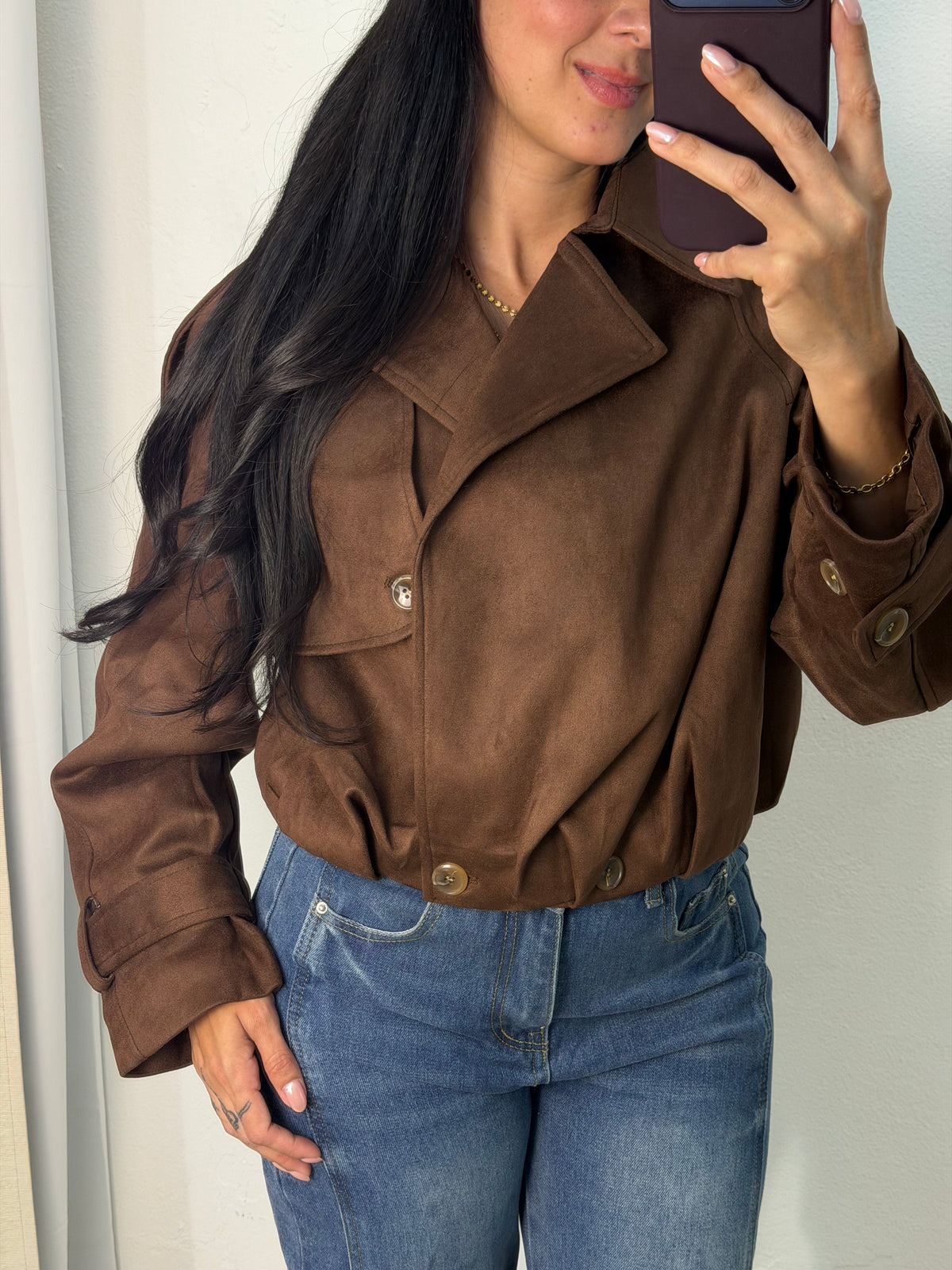 Brown Cargo Jacket