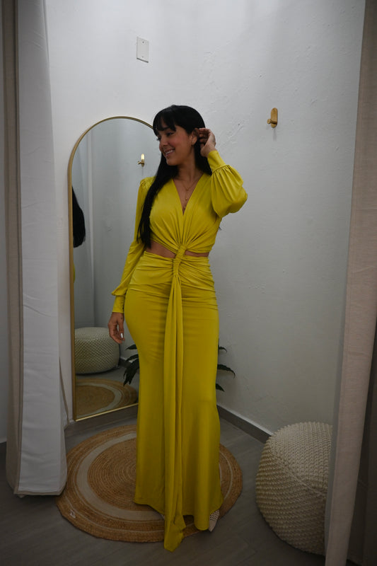 Maxi Dress Lime