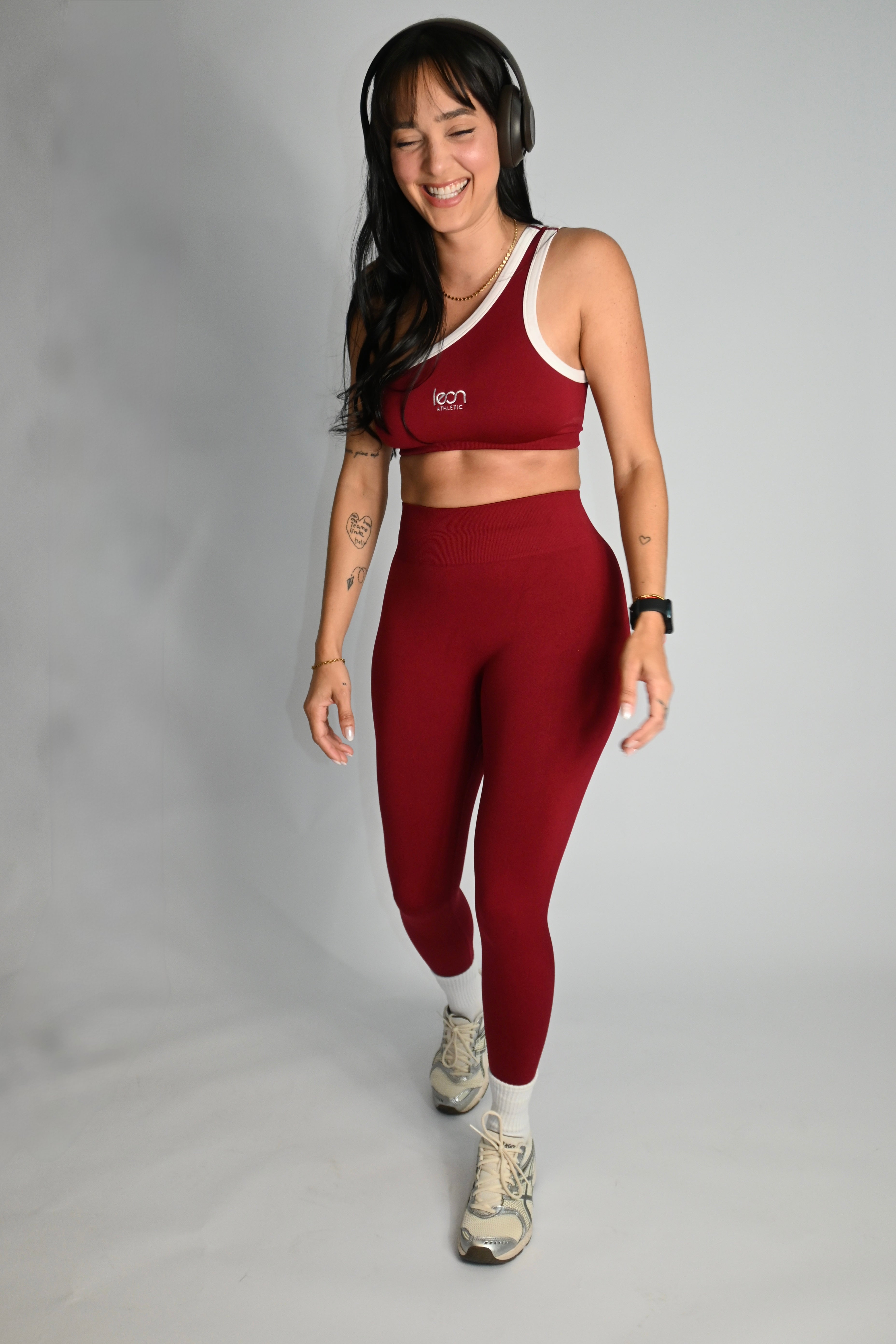 Wine Red Gym Set