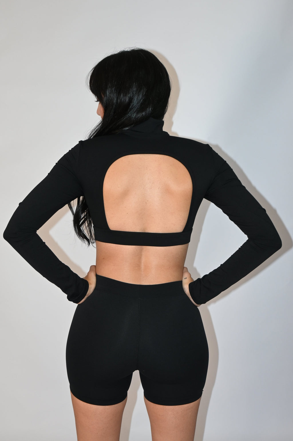 Black Short Set Gym