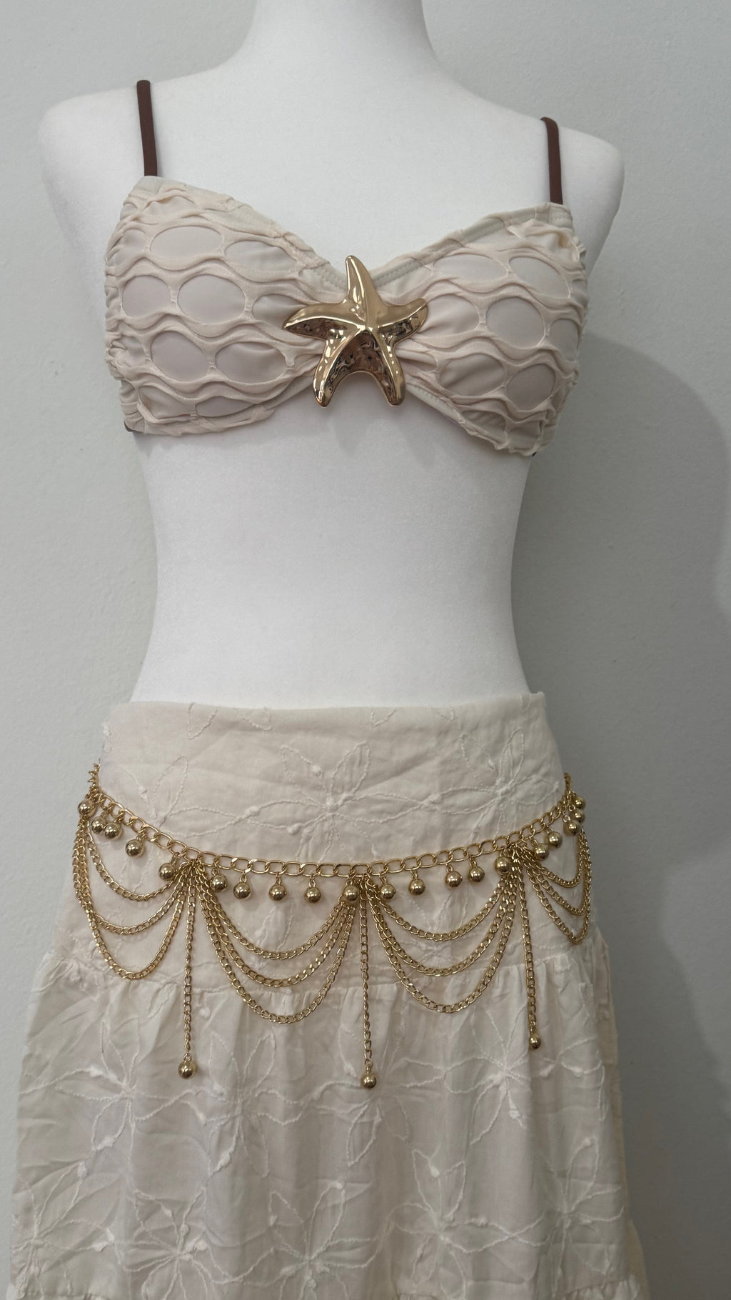 Gold Fringe Belt