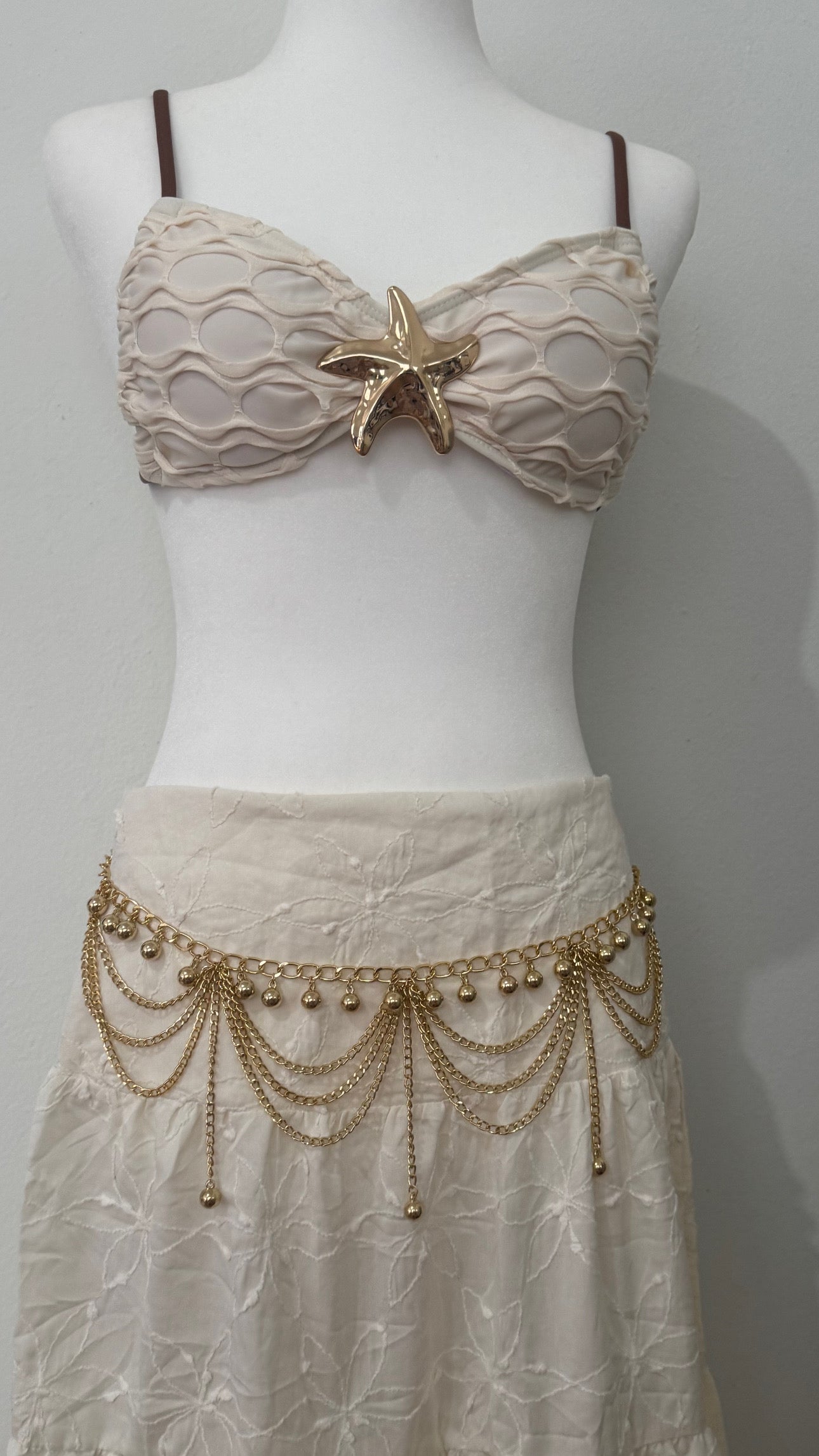 Gold Fringe Belt