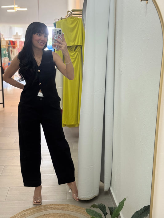 Lets Go Pants- Black