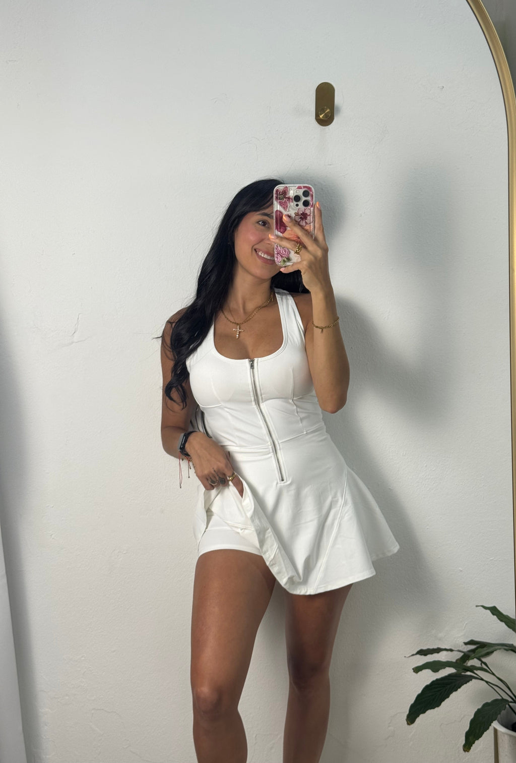 White Gym Dress