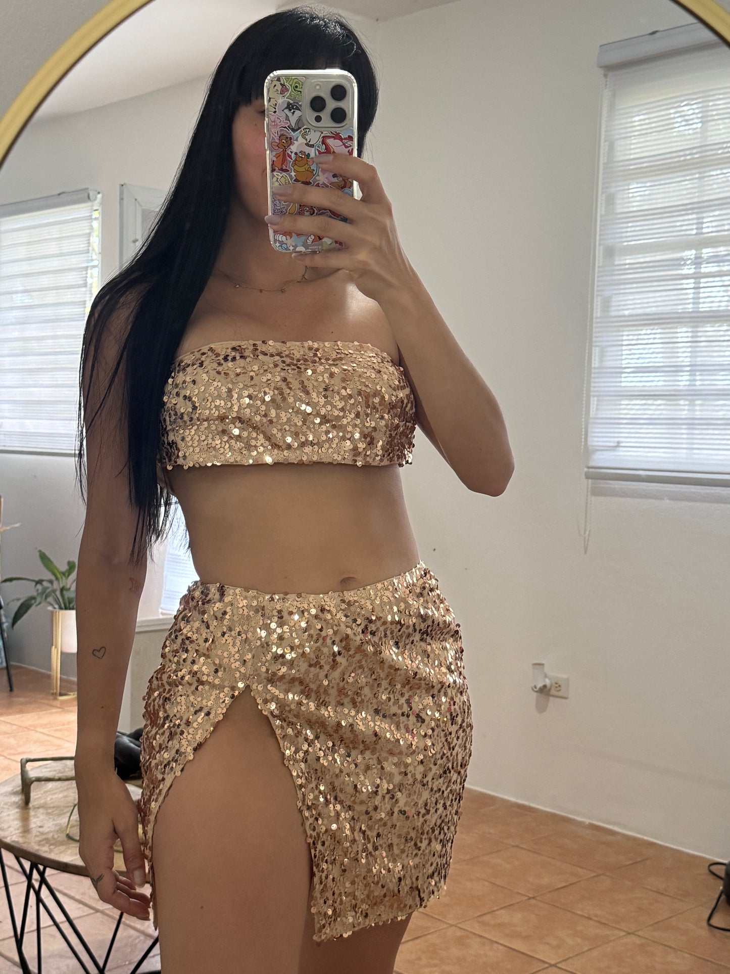 Skirt Sets Champagne