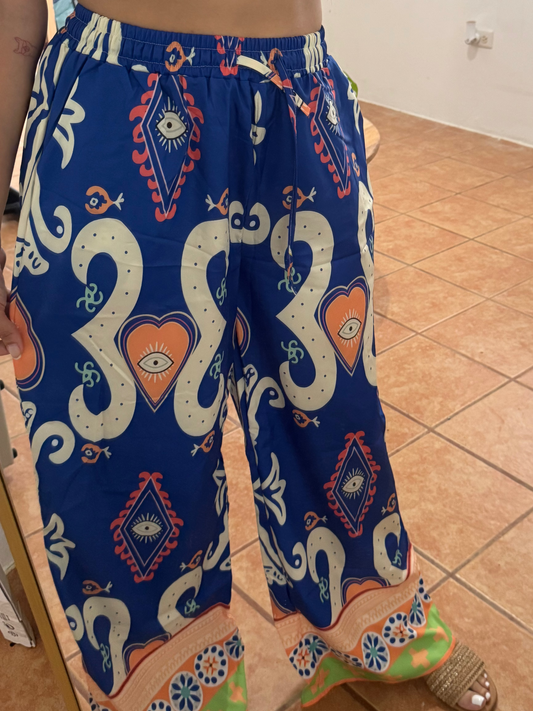 Abstract Long Pants