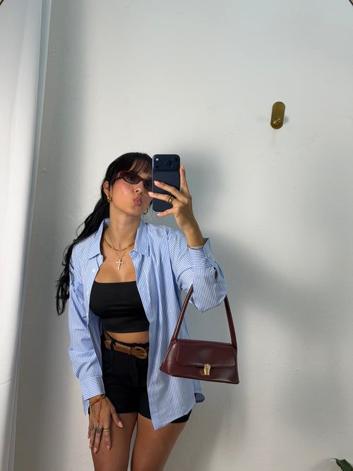 Blue Stripes Casual Shirt