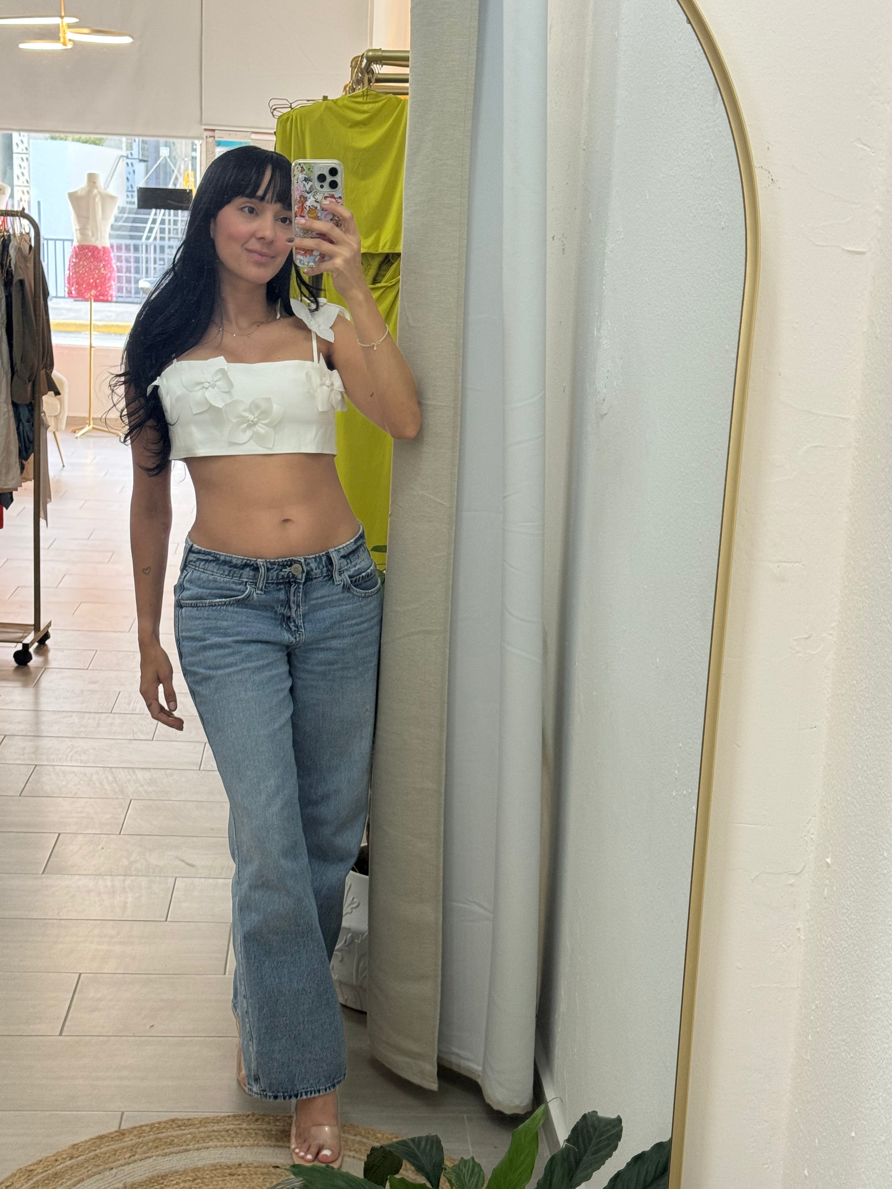Flower Tanks White Top