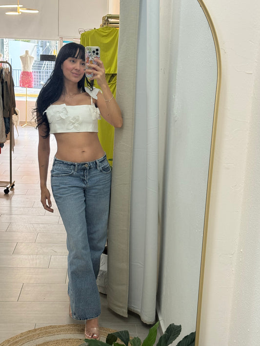 Flower Tanks White Top