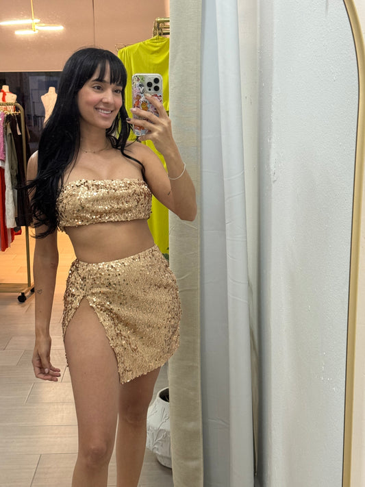 Skirt Sets Champagne