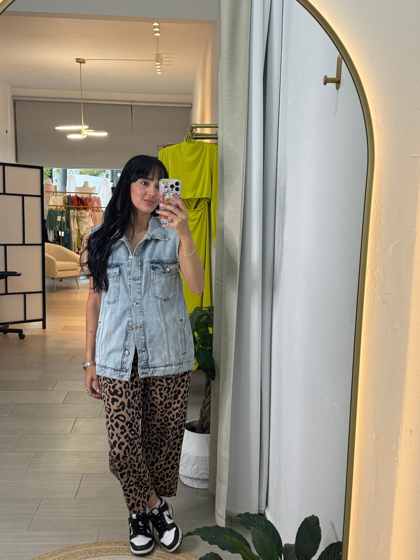 Leopard Patterned Pants