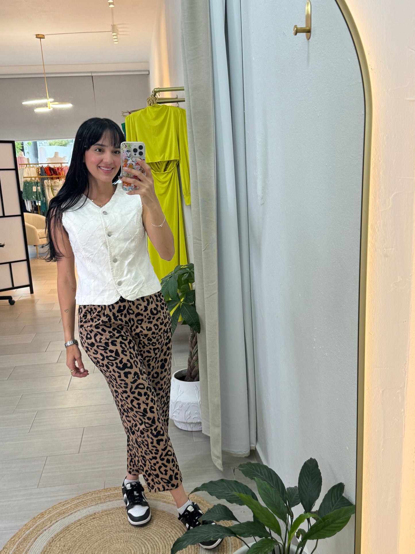 Leopard Patterned Pants